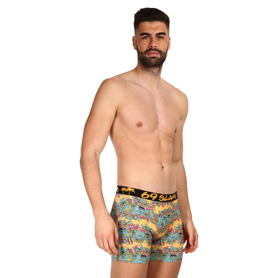 Boxers para homem 69SLAM fit island of paradise dylan (MBYISP-PO)