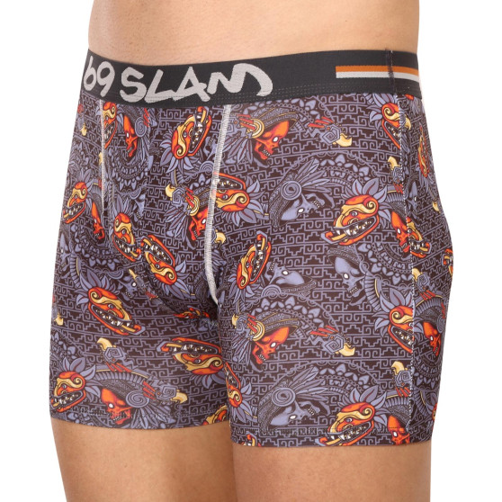 Boxers para homem 69SLAM fit mayan head dylan (MBYMYN-PO)