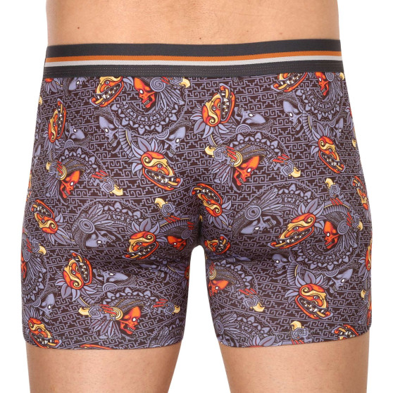 Boxers para homem 69SLAM fit mayan head dylan (MBYMYN-PO)