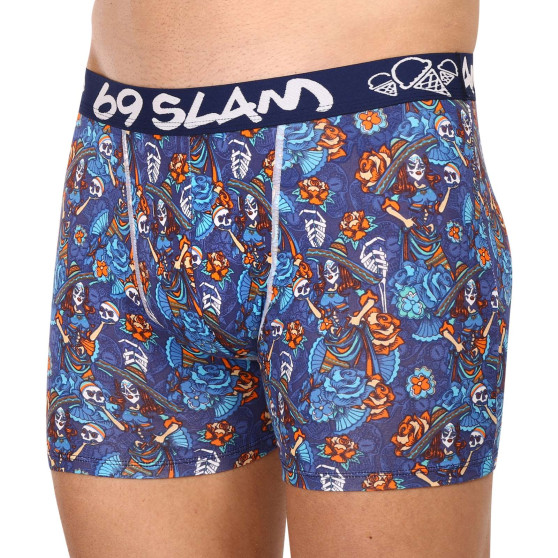 Boxers para homem 69SLAM fit bambu dia de los muertos colton (MPBDDM-BB)