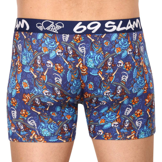 Boxers para homem 69SLAM fit bambu dia de los muertos colton (MPBDDM-BB)