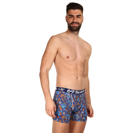 Boxers para homem 69SLAM fit bambu dia de los muertos colton (MPBDDM-BB)