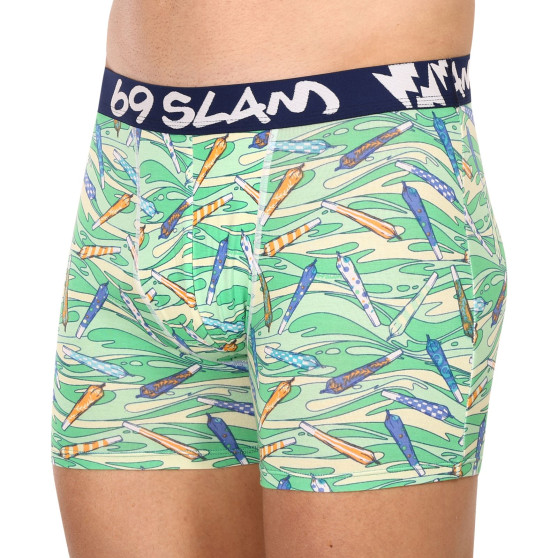 Boxers para homem 69SLAM fit bambu vegan 420 colton (MPBVGN-BB)