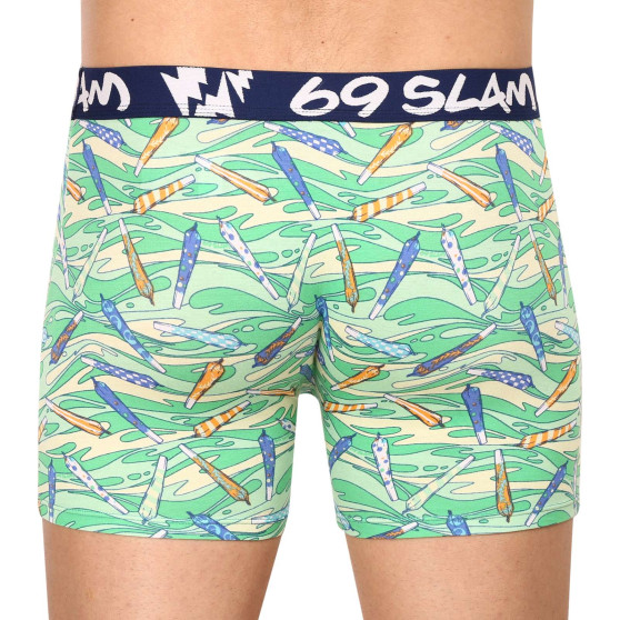 Boxers para homem 69SLAM fit bambu vegan 420 colton (MPBVGN-BB)