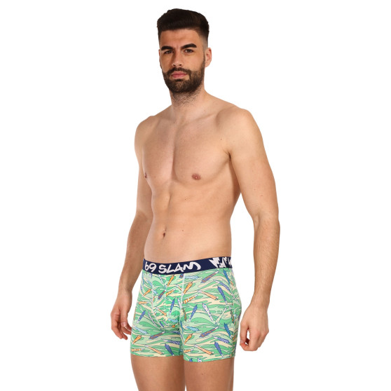 Boxers para homem 69SLAM fit bambu vegan 420 colton (MPBVGN-BB)