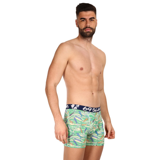 Boxers para homem 69SLAM fit bambu vegan 420 colton (MPBVGN-BB)