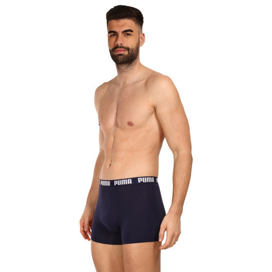 3PACK Boxers para homem Puma azul (701206546 002)