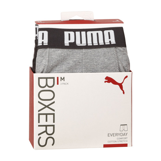 3PACK Boxers para homem Puma multicolorido (701206546 004)