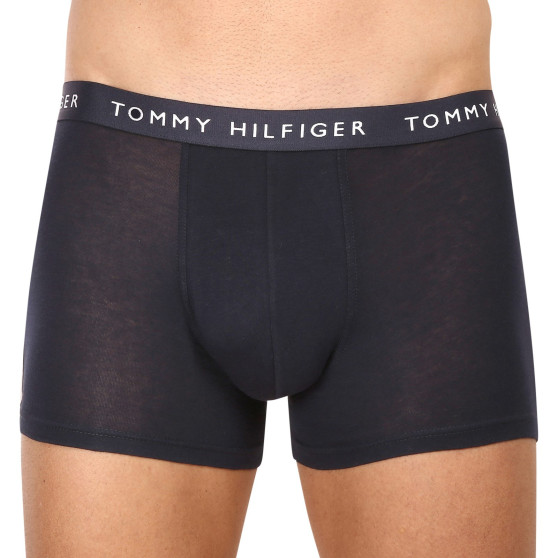 3PACK Boxers para homem Tommy Hilfiger azul escuro (UM0UM02324 0X0)