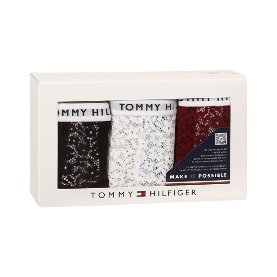 3PACK cuecas para mulher Tommy Hilfiger multicolorido (UW0UW04513 0WE)