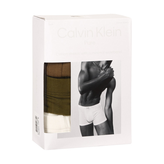 3PACK Boxers para homem Calvin Klein multicolorido (NB3262A-CBW)