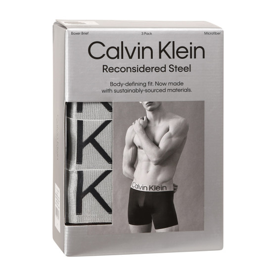 3PACK Boxers para homem Calvin Klein preto (NB3075A-7V1)