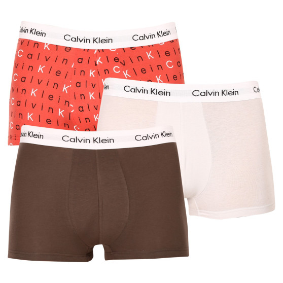 3PACK Boxers para homem Calvin Klein multicolorido (U2664G-CA5)