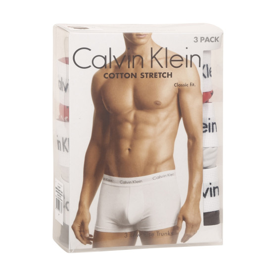 3PACK Boxers para homem Calvin Klein multicolorido (U2664G-CA5)