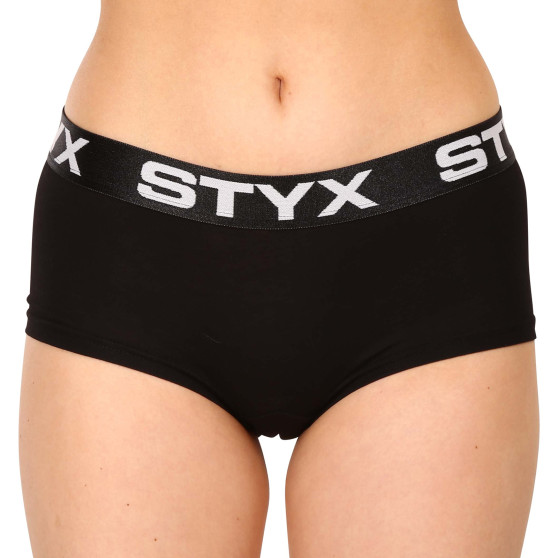 3PACK cuecas para mulher Styx com perna multicolorido (3IN96019)