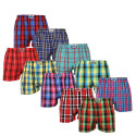 10PACK Boxers para homem Styx borracha clássica multi-coloured (A931234567890)