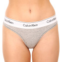 Tanga para mulher Calvin Klein cinzento (F3786E-020)