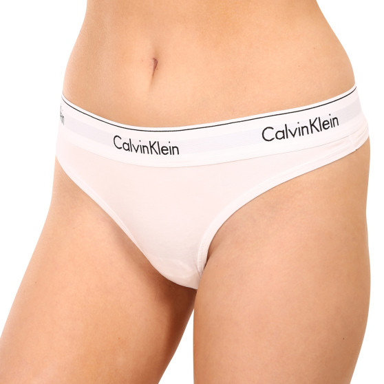 Tanga para mulher Calvin Klein branco (F3786E-100)