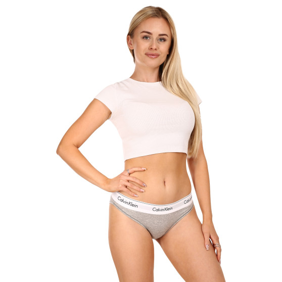 Cuecas para mulher Calvin Klein cinzento (F3787E-020)