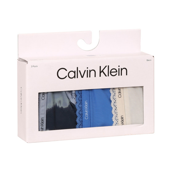 3PACK cuecas para mulher Calvin Klein multicolorido (QD3804E-BOX)