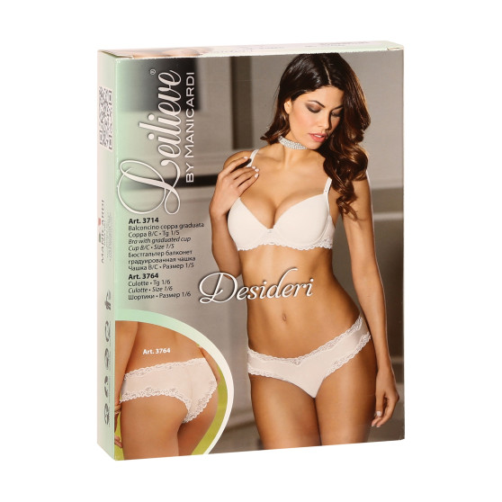 Cuecas brasileiras para mulher Leilieve branco (C3754X-Bianco)