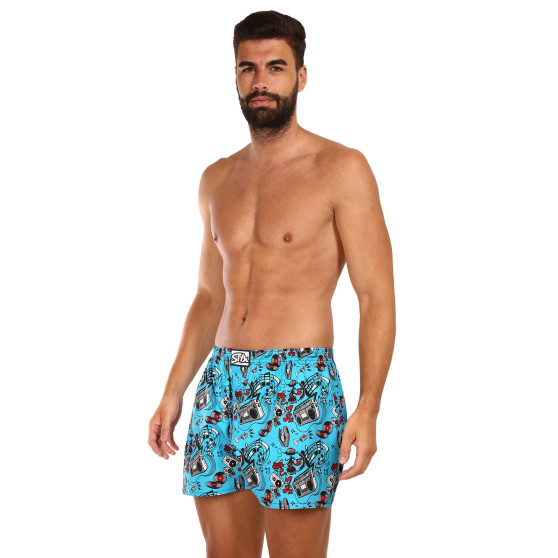 Boxers para homem Styx arte clássica borracha music (A1558)