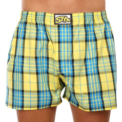 Boxers para homem Styx clássico elástico multi-colorido (A1002)