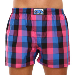 Boxers para homem Styx clássico elástico multi-colorido (A1008)