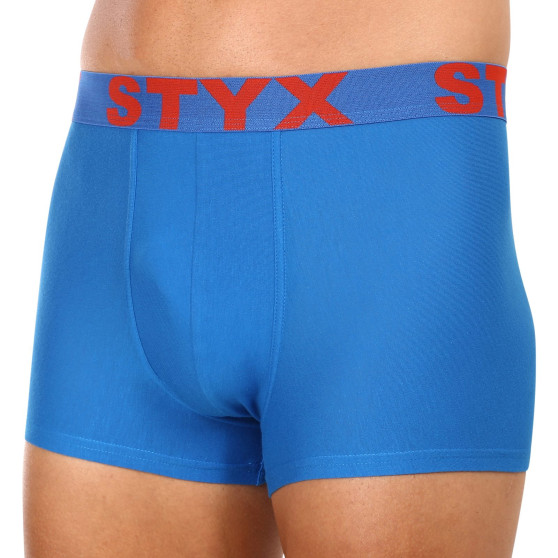 Boxers para homem Styx sport borracha azul (G1167)