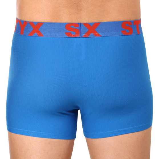 Boxers para homem Styx sport borracha azul (G1167)