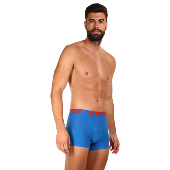 Boxers para homem Styx sport borracha azul (G1167)