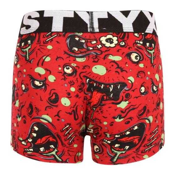 Boxers para crianças Styx arte desportiva borracha zombie (GJ1451)