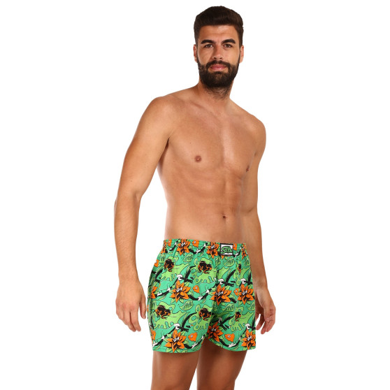 3PACK Boxers para homem Styx arte clássica borracha multicolorido (3A14117)