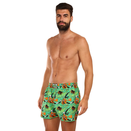 3PACK Boxers para homem Styx arte clássica borracha multicolorido (3A14117)