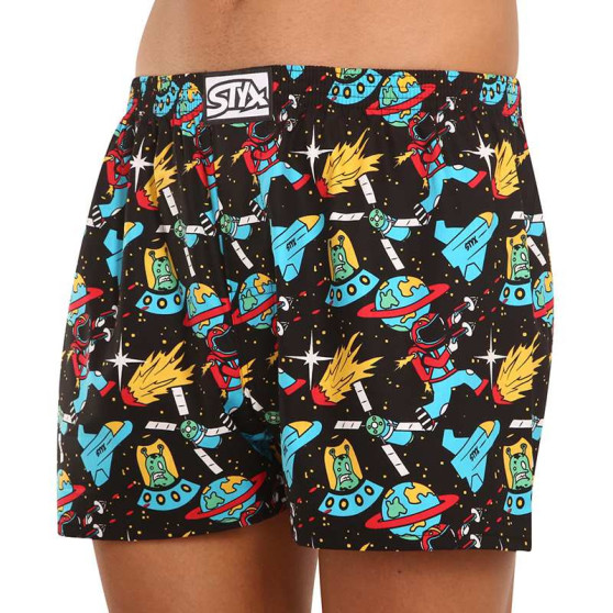 5PACK Boxers para homem Styx arte clássica borracha multicolorido (5A1335013)