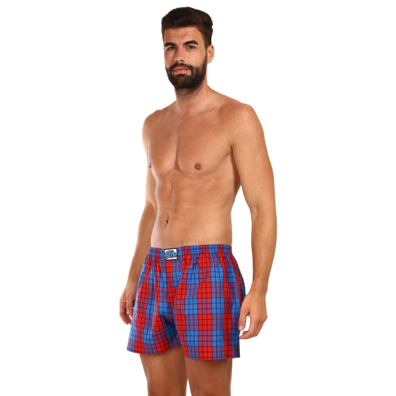 3PACK Boxers para homem Styx borracha clássica multi-coloured (3A10123)