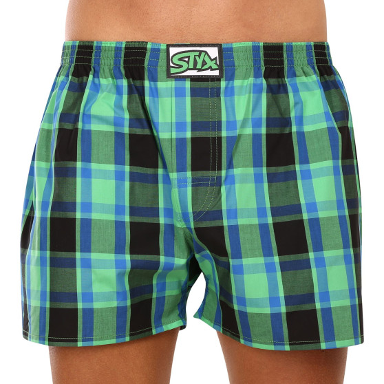 10PACK Boxers para homem Styx borracha clássica multi-coloured (10A101234567890)