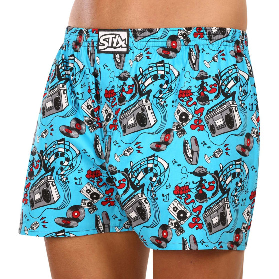 Boxers para homem Styx arte clássico borracha tamanho grande music (E1558)