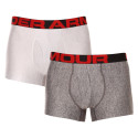 2PACK Boxers para homem Under Armour cinzento (1363618 011)