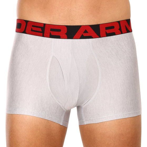 2PACK Boxers para homem Under Armour cinzento (1363618 011)