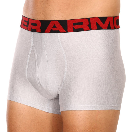 2PACK Boxers para homem Under Armour cinzento (1363618 011)