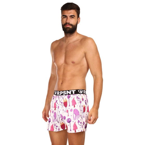 Boxers para homem Represent exclusivo Mike violet creatures (R3M-BOX-0719)