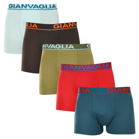 5PACK Boxers para homem Gianvaglia multicolorido (GVG-5009)