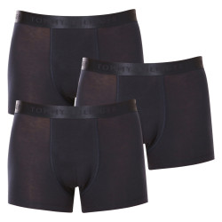 3PACK Boxers para homem Tommy Hilfiger azul escuro (UM0UM02760 0WT)