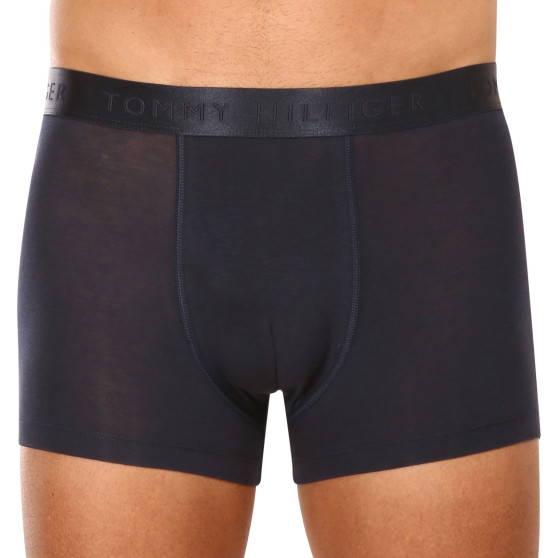 3PACK Boxers para homem Tommy Hilfiger azul escuro (UM0UM02760 0WT)