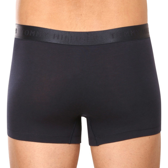 3PACK Boxers para homem Tommy Hilfiger azul escuro (UM0UM02760 0WT)