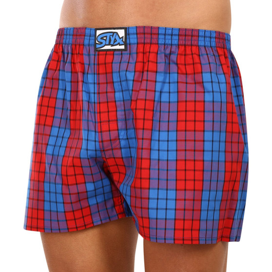 Boxers para homem Styx clássico de borracha superdimensionado multicolorido (E1001)