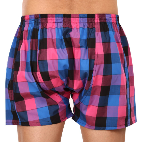 Boxers para homem Styx clássico de borracha superdimensionado multicolorido (E1008)