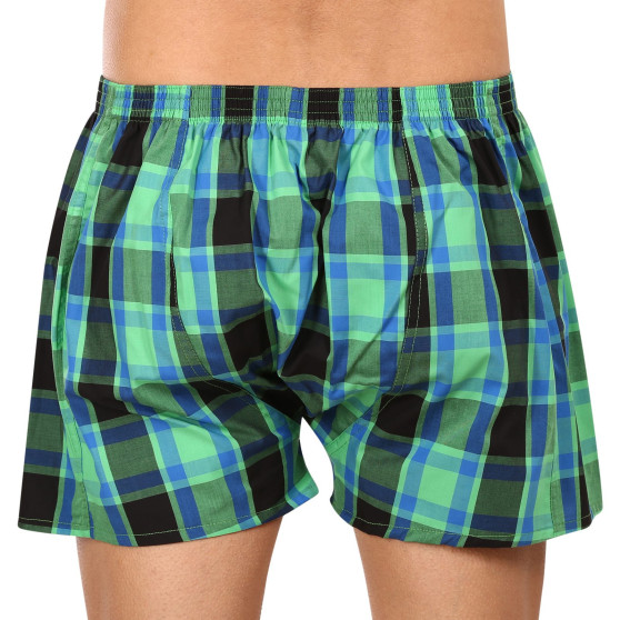 3PACK Boxers para homem Styx borracha clássica superdimensionado multicolorido (3E10456)