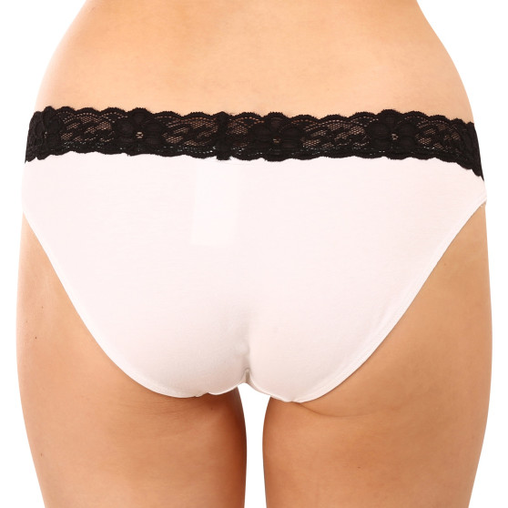 Cuecas para mulher Styx com renda branca (IKK1061)